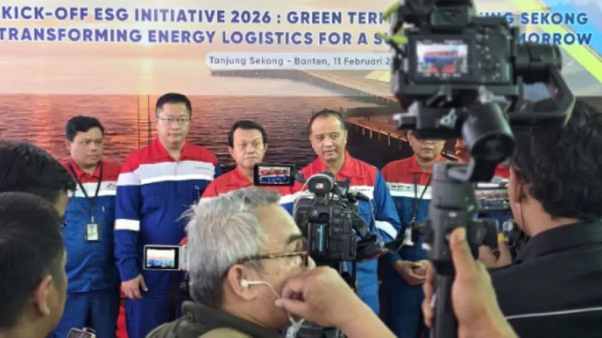 PT Elnusa Petrofin mendukung implementasi Green Terminal di Terminal LPG Tanjung Sekong, Cilegon, Banten.