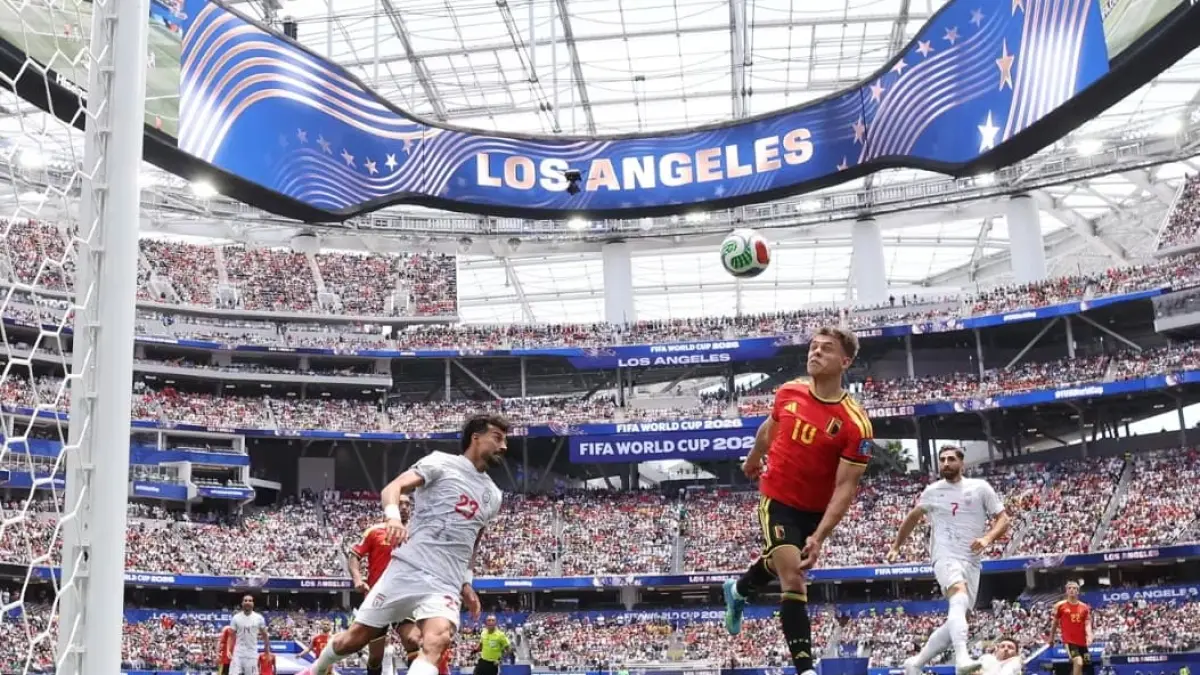 Piala Dunia 2026 antara Belgia vs Iran berakhir imbang 0-0. Ketangguhan Alireza Beiranvand dan drama gol VAR Mehdi Taremi jaga peluang Team Melli lolos ke fase gugur.(Foto: FIFA)