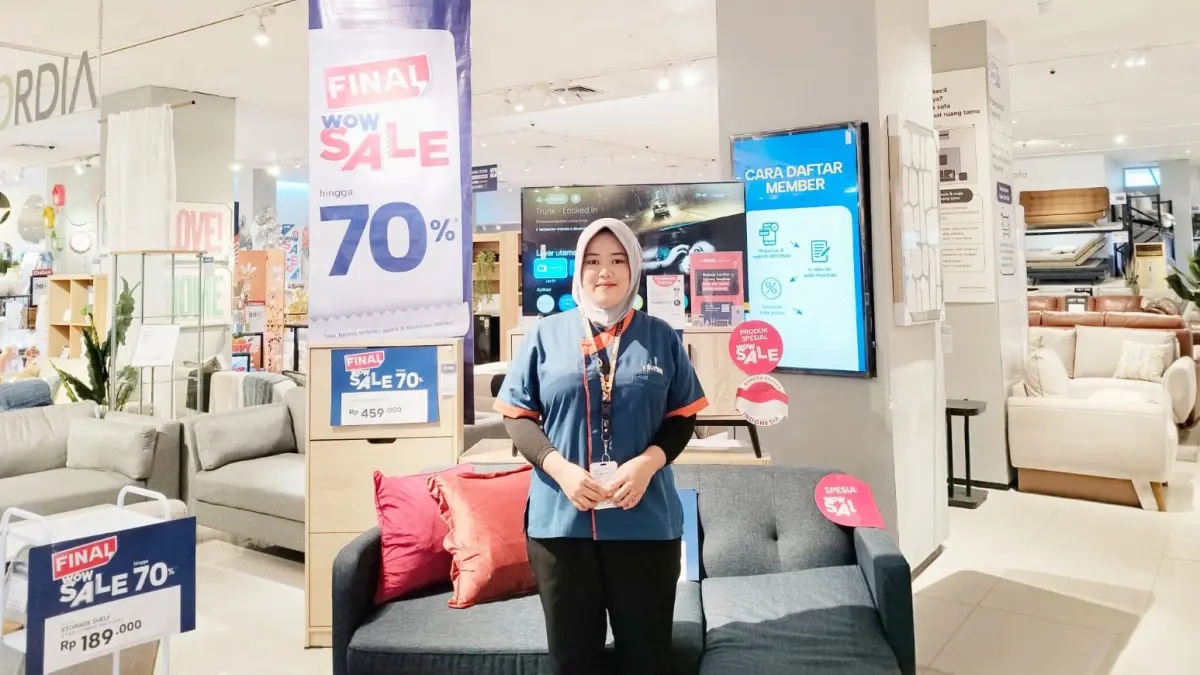 INFORMA Padang menghadirkan FINAL WOW SALE hingga akhir bulan ini. (DOK INFORMA PADANG)