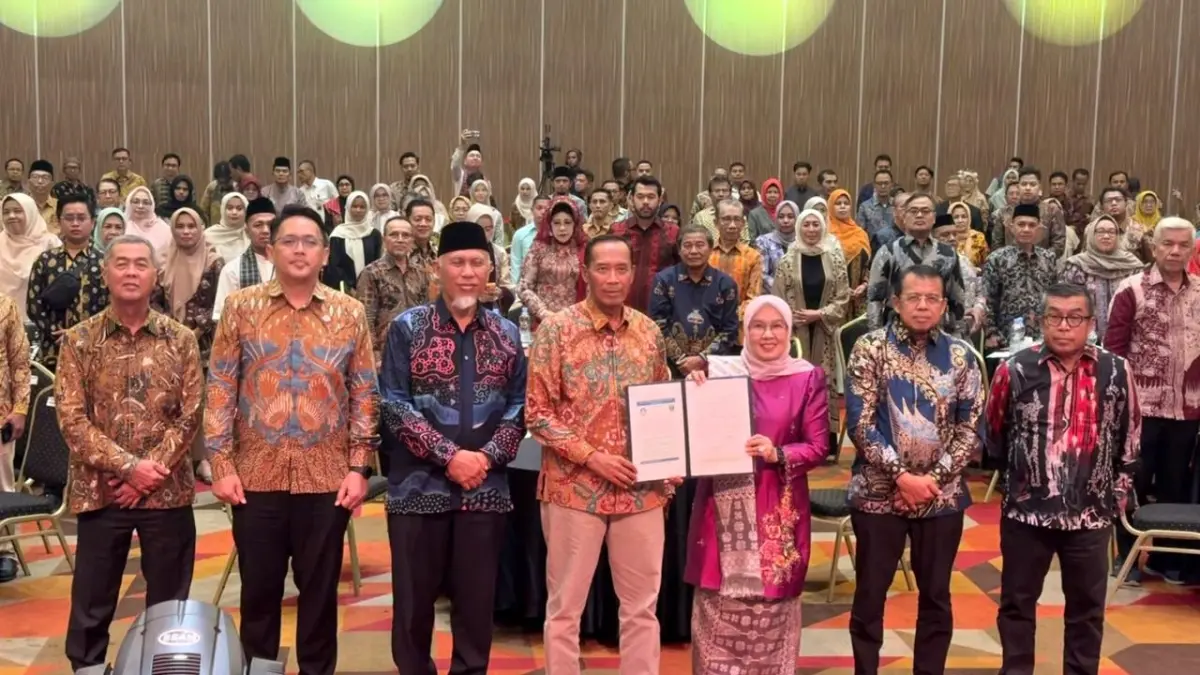 LLDIKTI Wilayah X menggelar Rapat Kerja (Raker) Tahun 2026 di Padang pada 24–25 Juni 2026 di The ZHM Premier Hotel. (SUYUDI/PADEK)