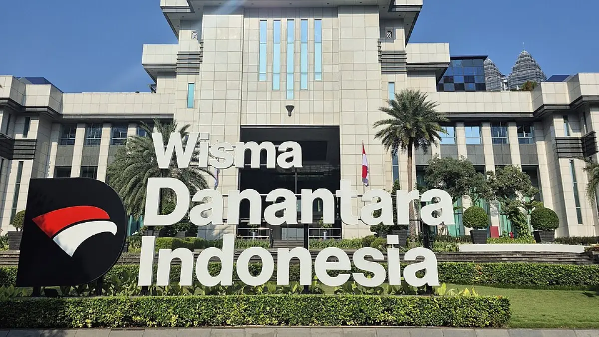 Wisma Danantara Indonesia. (Wikimedia Commons, lisensi CC BY 4.0)