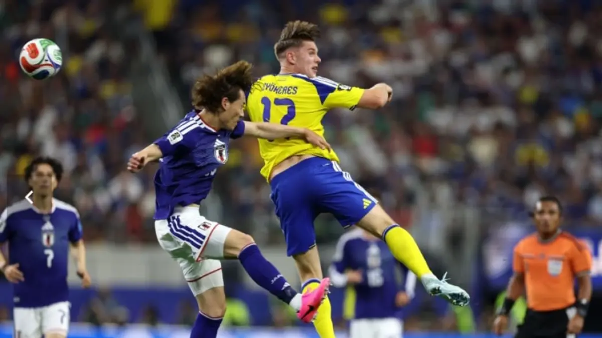 Jepang lolos ke babak 32 besar Piala Dunia 2026 usai bermain imbang 1-1 melawan Swedia di Grup F dan akan menghadapi Brasil.(Foto: FIFA)