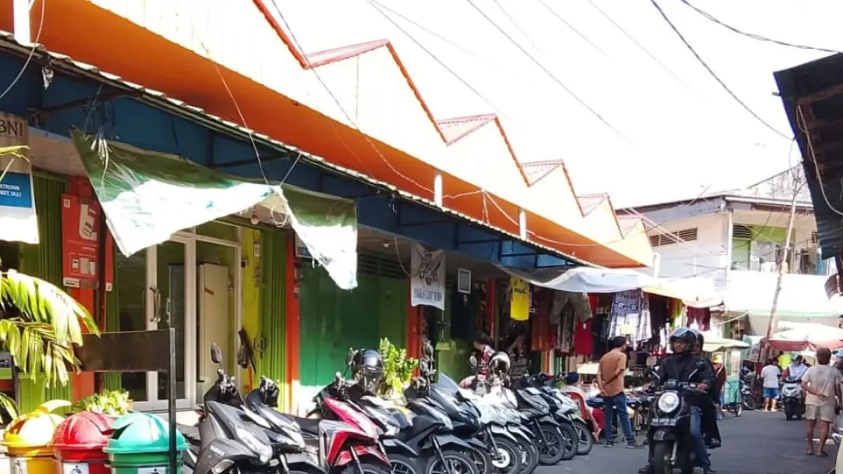 Kawasan Pasar Tanah Kongsi Padang berstandar SNI dengan kekayaan kuliner 4 etnis, disiapkan menjadi destinasi wisata gastronomi Kota Tua Padang.(Foto: Diskominfo)