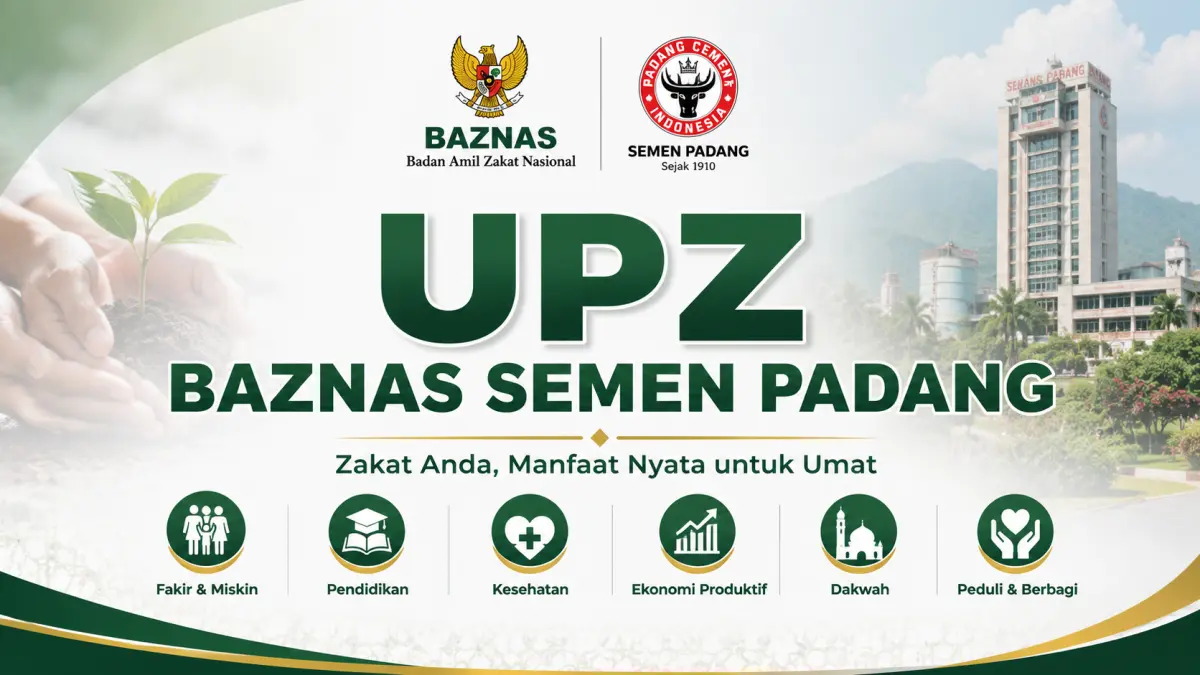 UPZ BAZNAS Semen Padang terus memperkuat penyaluran zakat melalui program pendidikan, kesehatan, ekonomi produktif, dan pemberdayaan masyarakat guna meningkatkan kesejahteraan mustahik.