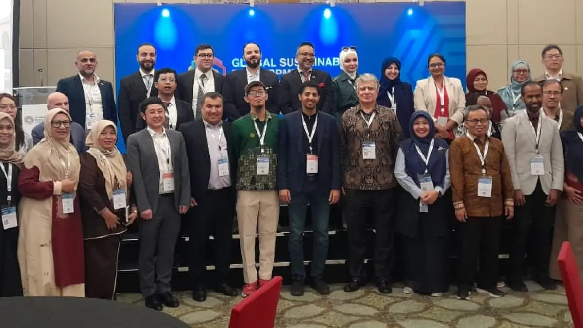 Rektor UIN Imam Bonjol Padang hadiri ajang Global Sustainable Development Congress (GSDC) 2026 di Indonesia Convention Exhibition (ICE) BSD, Tangerang, pada 22–25 Juni 2026.(Foto: Humas)