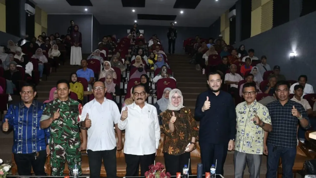 Wali Kota Padang Fadly Amran menghadiri diseminasi HAKI untuk memperkuat perlindungan UMKM menuju Kota Kreatif Dunia UNESCO.(Foto: Diskominfo)