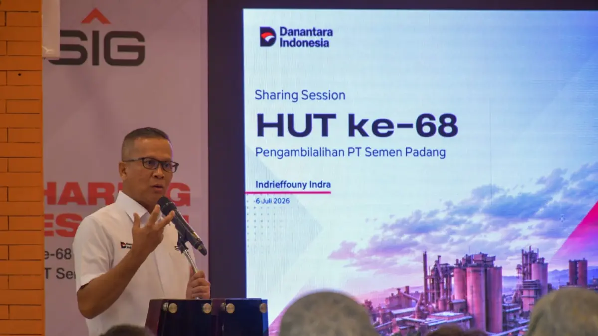 Direktur Utama SIG, Indrieffouny Indra.
