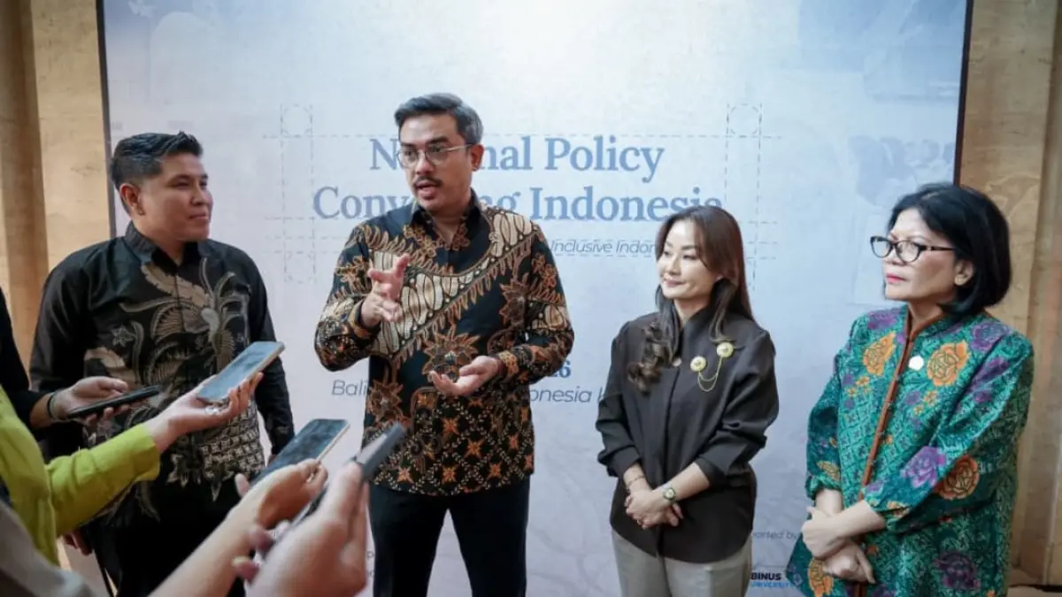 Menteri UMKM Maman Abdurrahman menyampaikan komitmen pemanfaatan AI untuk meningkatkan produktivitas dan daya saing pelaku UMKM di Indonesia.(Foto: Humas)