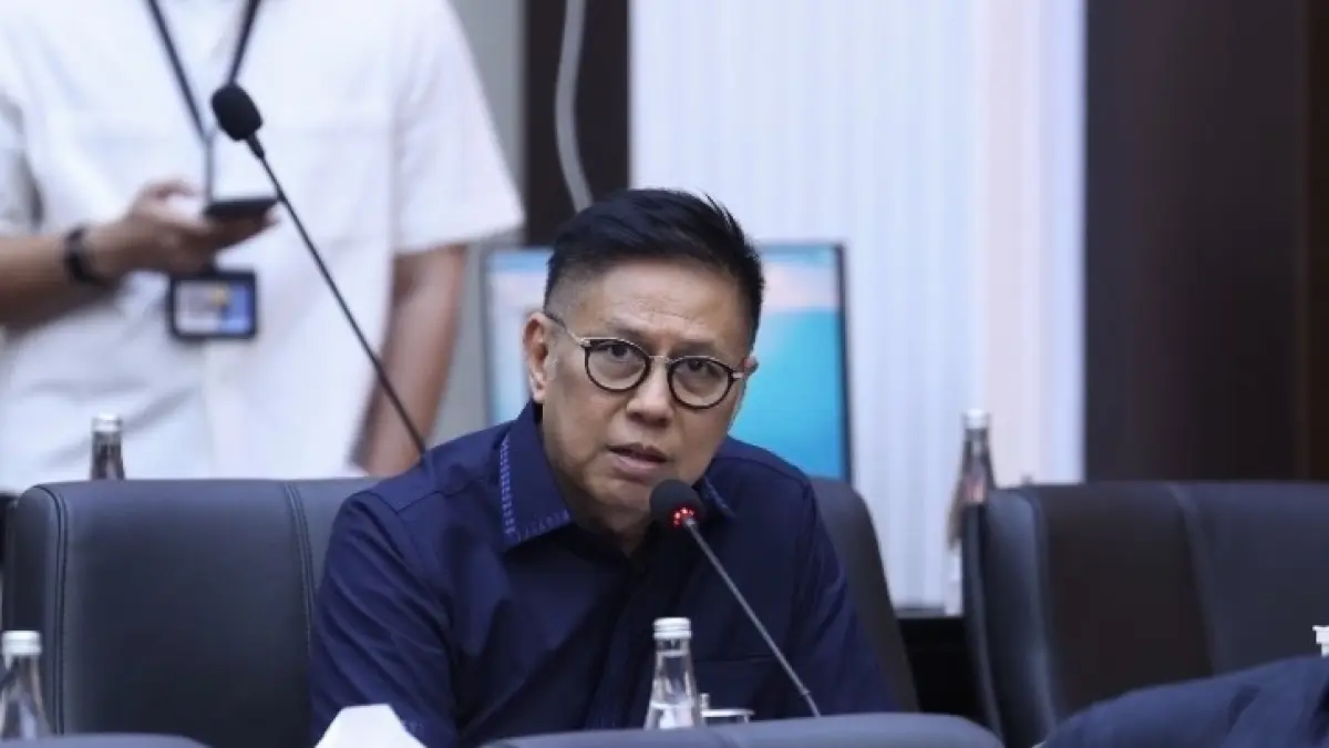 Anggota Baleg DPR RI, Mulyadi saat berbicara pada RDPU Baleg DPR RI bersama PERPAMSI di Gedung Nusantara, Kompleks Parlemen, Senayan, Jakarta, beberapa waktu lalu.