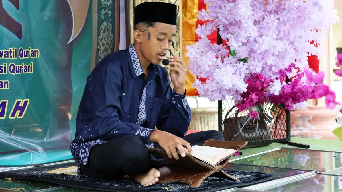 Pembukaan MTQ IX Tingkat Kecamatan Pariaman Utara 2026 di halaman Kantor Camat Pariaman Utara, Jumat (10/7/2026). MTQ ini melibatkan 209 qori dan qoriah dari 17 desa.