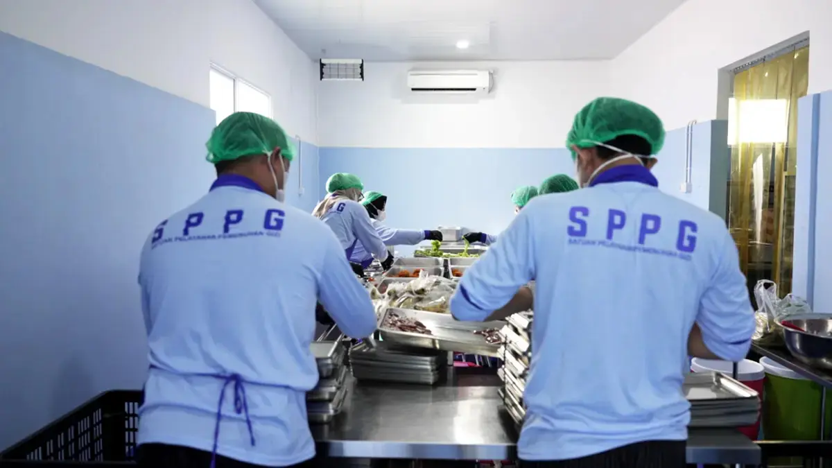 Ilustrasi Satuan Pelayanan Pemenuhan Gizi (SPPG).