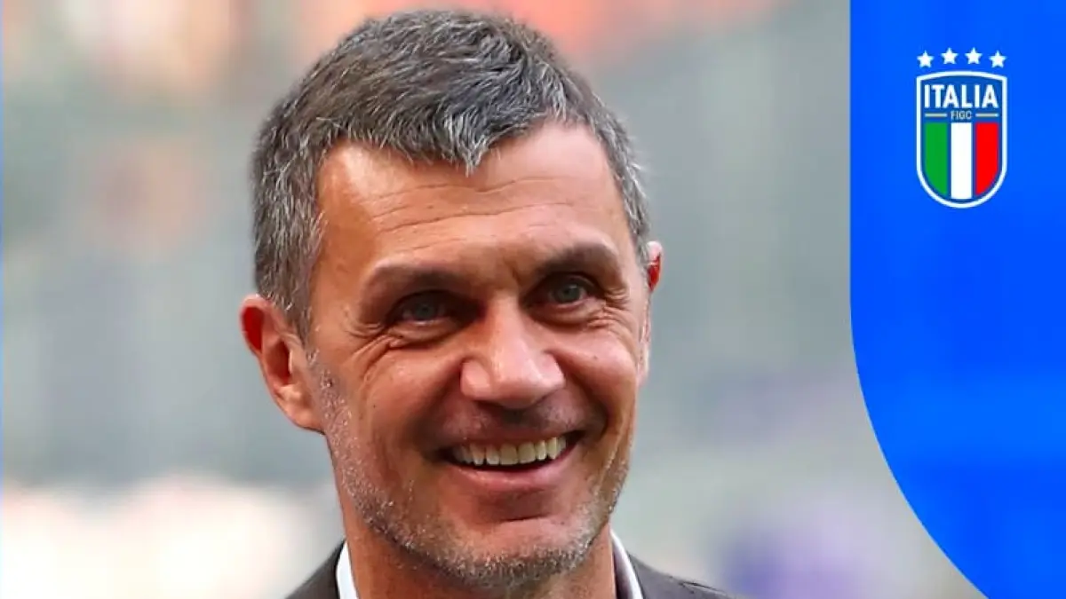 Federasi Sepak Bola Italia (FIGC) resmi menunjuk legenda sepak bola Italia, Paolo Maldini, sebagai Direktur Teknik FIGC sekaligus Presiden Club Italia. (Foto: X @Azzurri)