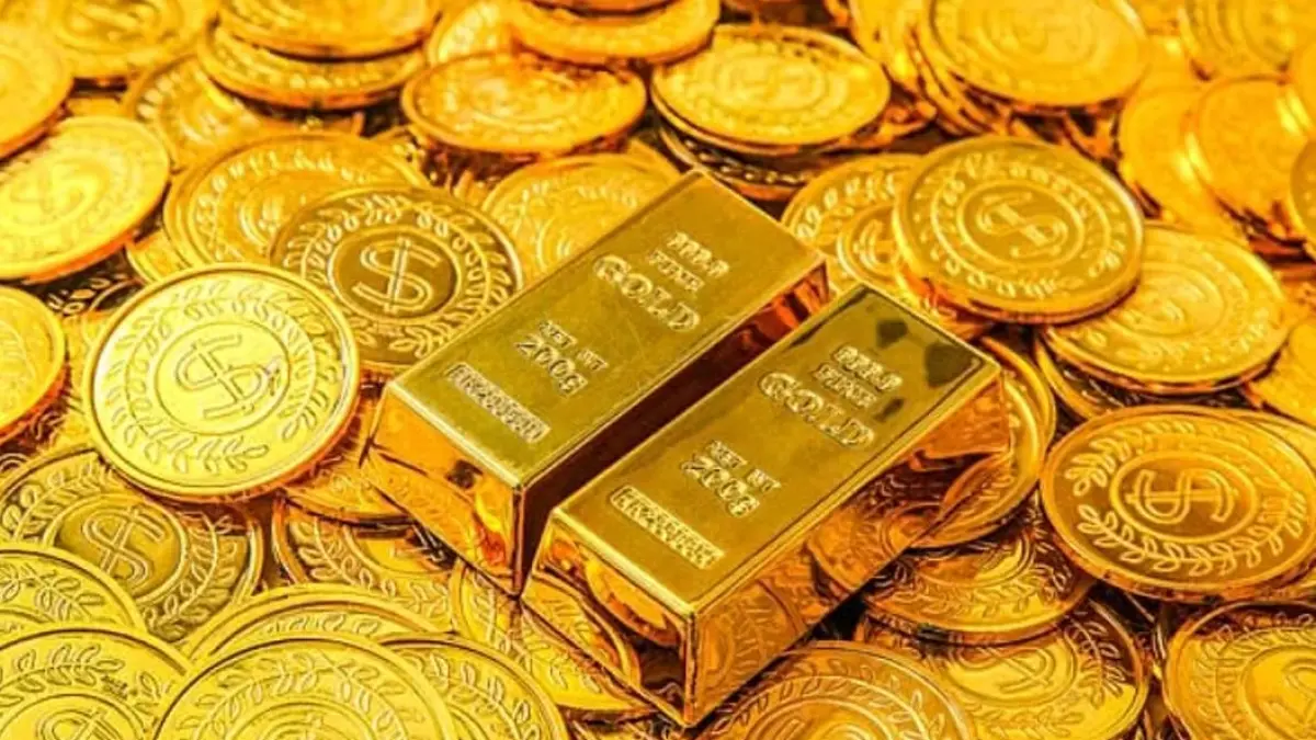 Harga emas dunia naik ke US$4.022 usai anjlok 3%. Pasar menanti data inflasi AS, kesaksian Ketua The Fed, dan perkembangan Timur Tengah.(Foto ilustrasi: pngtree)