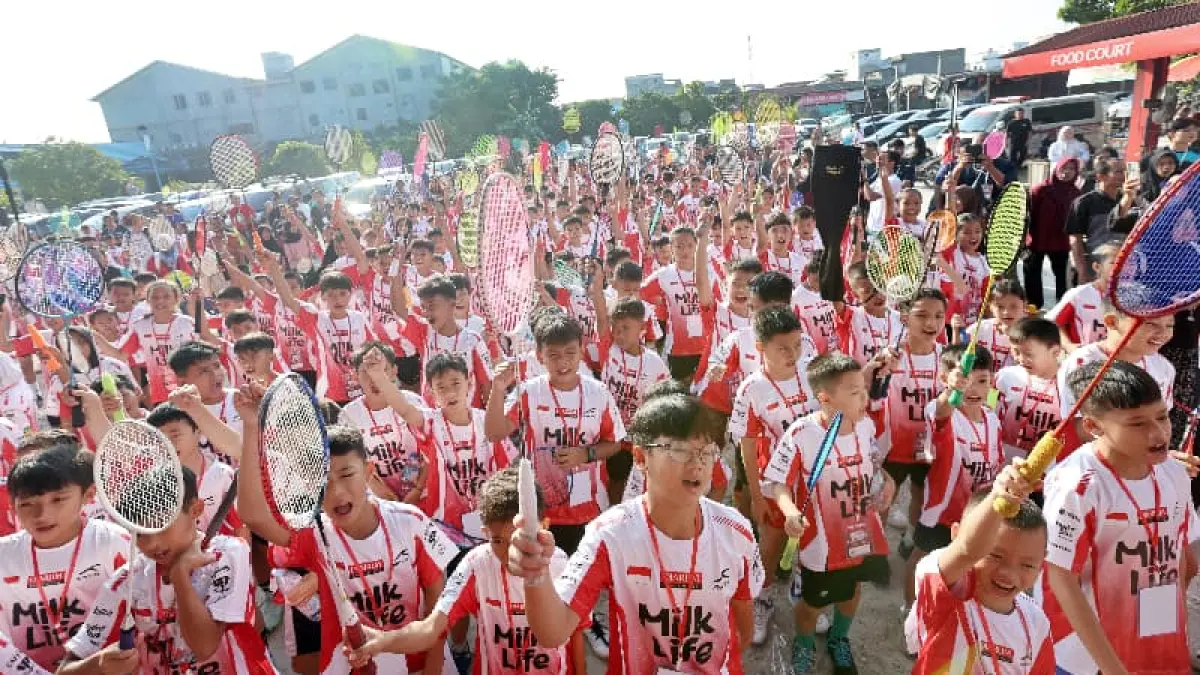 Mimpi-mimpi besar kembali diperjuangkan di atas lapangan. Dalam setiap pertandingan, para atlet berusaha menunjukkan kemampuan terbaik di hadapan Tim Pencari Bakat Audisi Umum PB Djarum 2026.&nbsp;(Foto: PB Djarum)
