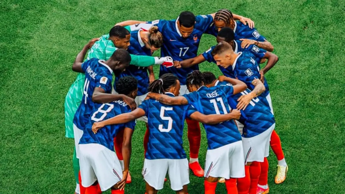 Prancis tersingkir dari Piala Dunia 2026 setelah kalah 0-2 dari Spanyol di semifinal. Didier Deschamps mengakui Les Bleus kalah secara teknis dari lawannya.(Foto: @equipedefrance)