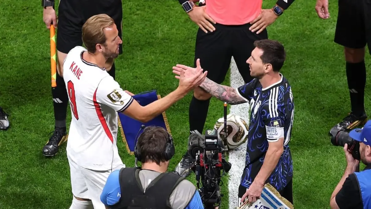 Inggris kalah 1-2 dari Argentina di semifinal Piala Dunia 2026 dan FA masih memberikan dukungan kepada pelatih Thomas Tuchel.(Foto: X @england)