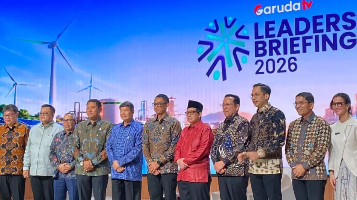 Anggota DPD RI, Irman Gusman saat menghadiri Garuda TV Leaders’ Briefing 2026 bertema “Membangun Ketahanan Energi dan Mobilitas Nasional” yang digelar di Auditorium PT PLN, Jakarta, Kamis (16/7). (DOK DPD RI)