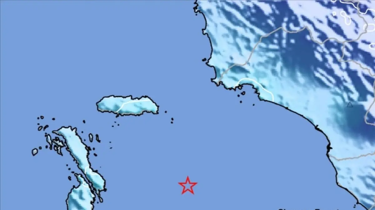 Gempa M4,7 Guncang Air Bangis Pasaman Barat, Dipicu Aktivitas Sesar Mentawai