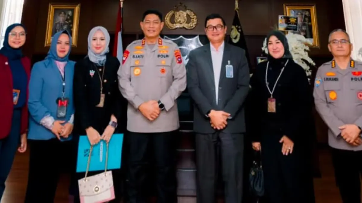Area Head Sumatera Barat BNI Wilayah 02 Risnaldi saat audiensi dengan Kapolda Sumatera Barat Irjen Pol. Djati Wiyoto Abadhy di Padang, Senin (20/7/2026).(Foto: Istimewa)