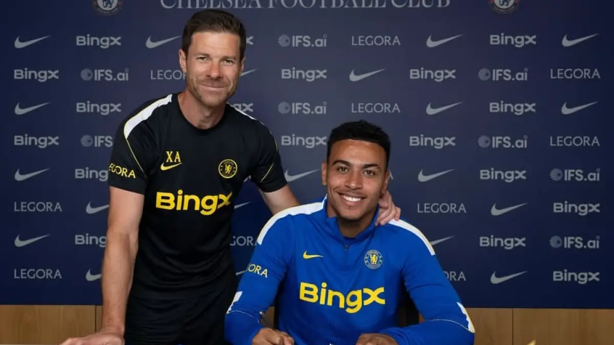 Morgan Rogers resmi bergabung dengan Chelsea. Ia mengungkap filosofi Xabi Alonso dan kesempatan bermain lagi dengan Cole Palmer menjadi alasan utama kepindahannya.(Foto: Instagram @mrogers)