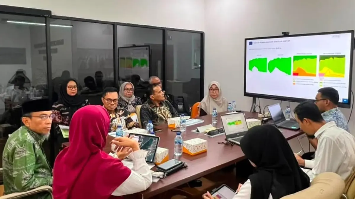Wawako Maigus Nasir berkoordinasi dengan Kemensos dan ATR/BPN untuk mempercepat pemenuhan persyaratan administrasi pembangunan Sekolah Rakyat.(Foto: Diskominfo)