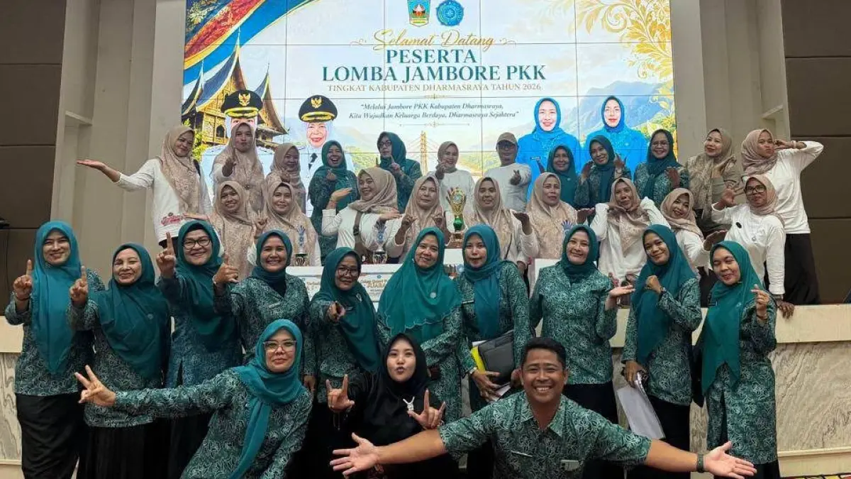 Kecamatan Pulau Punjung meraih Juara Umum Jambore Kader PKK Berprestasi Kabupaten Dharmasraya 2026 dan dipersiapkan menuju tingkat Sumbar.