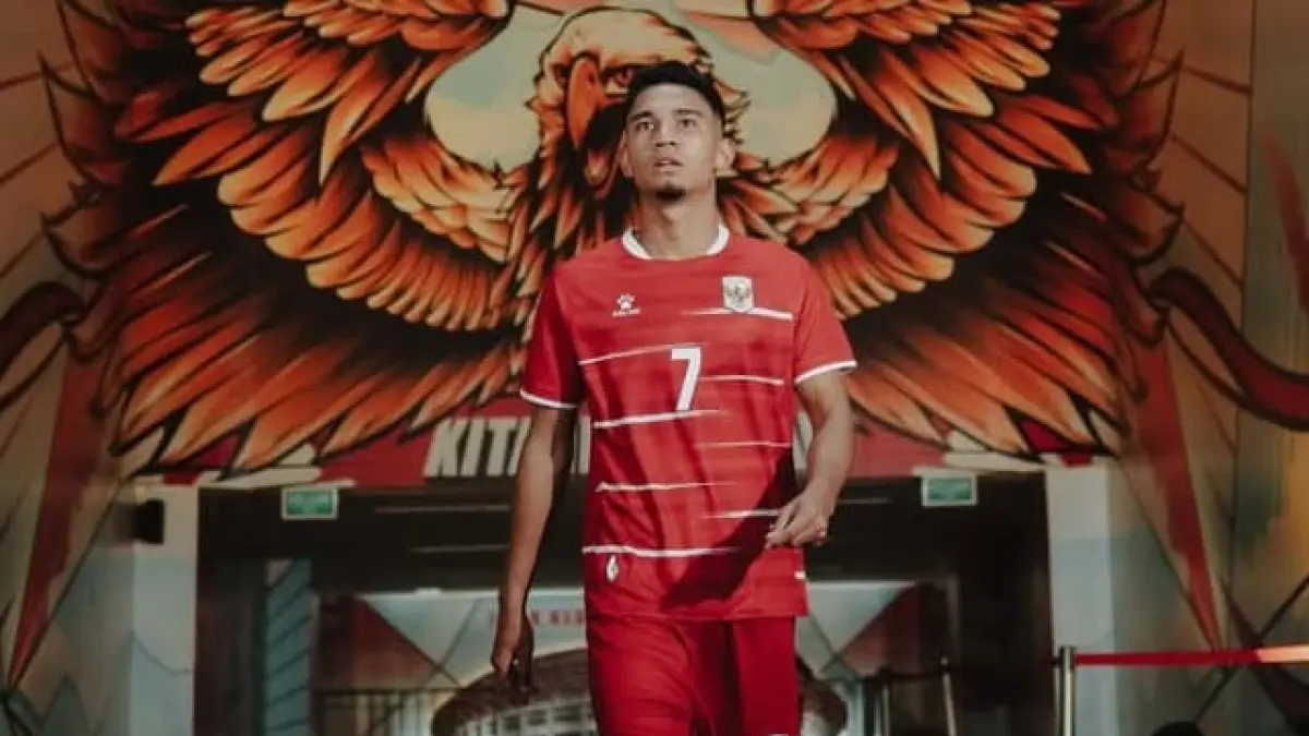 Marselino Ferdinan diragukan tampil bersama Timnas Indonesia saat melawan Kamboja pada ASEAN Hyundai Cup 2026 di Stadion Pakansari, Bogor.(Foto: Instagram @marselinoferdinan10)