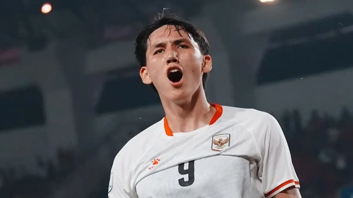Mitchell Baker mencetak hattrick pada debut bersama Timnas Indonesia saat mengalahkan Kamboja 5-1 di laga Grup A ASEAN Hyundai Cup 2026 di Stadion Pakansari, Bogor.(Foto: Instagram @aseanutdfc)