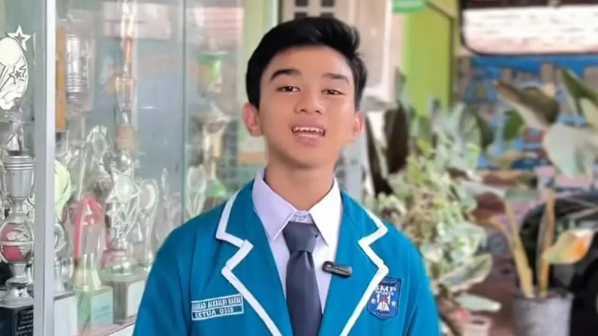 Wali Kota Cilik Padang 2026, Muhammad Alkhalifi Hakim, siswa SMPN 11 Padang.(Foto: Diskominfo)