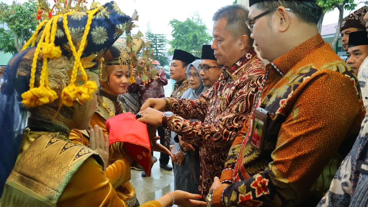 Wakil Wali Kota Payakumbuh Elzadaswarman menghadiri Rapat Koordinasi KKMA Provinsi Sumatera Barat di MAN 1 Kota Payakumbuh, Kamis (30/7/2026).