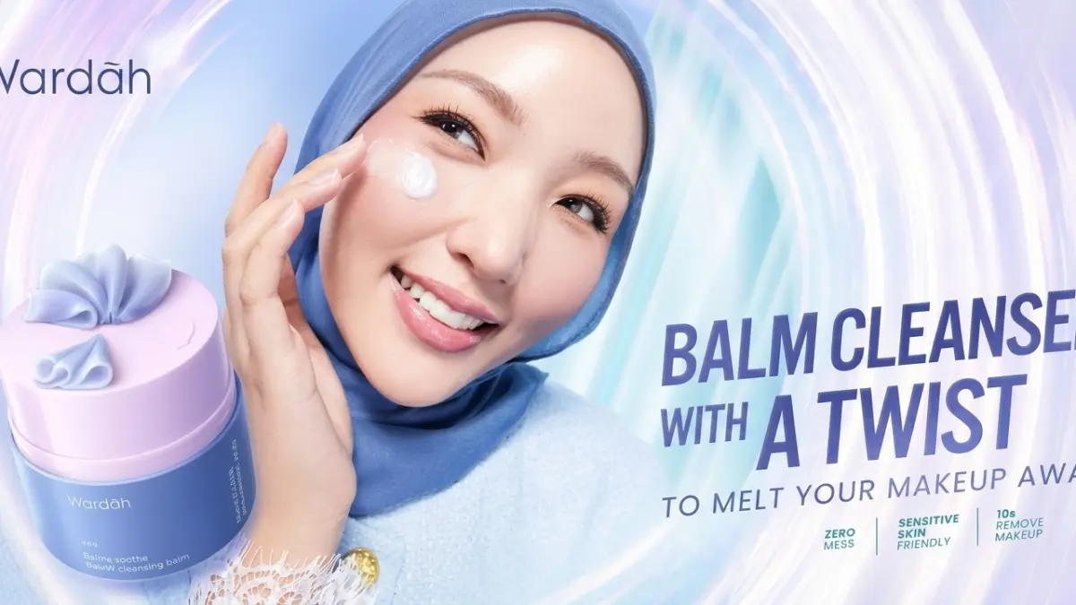 Wardah Barrier Soothe Twist Cleansing Balm hadir dengan inovasi Zero-Mess Twist Packaging untuk penggunaan cleansing balm yang lebih praktis dan higienis.