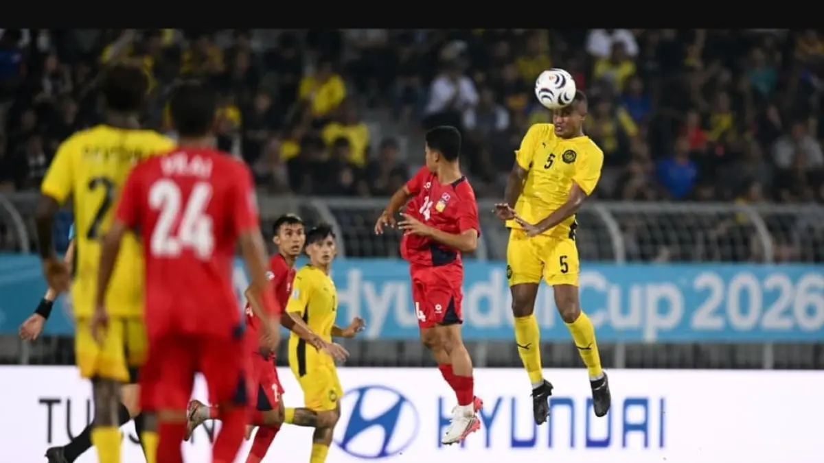 Pemain Timnas Malaysia akan menghadapi Thailand usai meraih kemenangan 4-0 atas Laos di ASEAN Hyundai Cup 2026.(Foto: Dok. aseanutdfc.com)