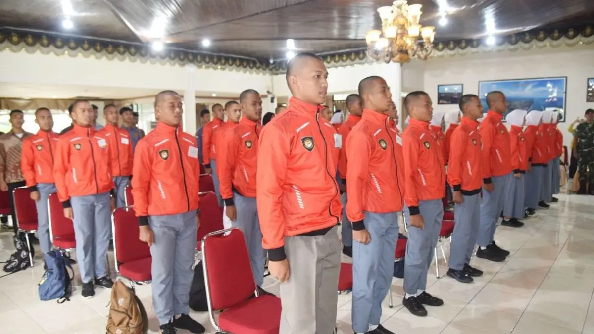 Sebanyak 36 calon Paskibraka Kota Pariaman mengikuti pembukaan Pusdiklat Paskibraka Tingkat Kota Pariaman 2026 di Pendopo Rumah Dinas Wali Kota Pariaman, Selasa (4/8/2026).