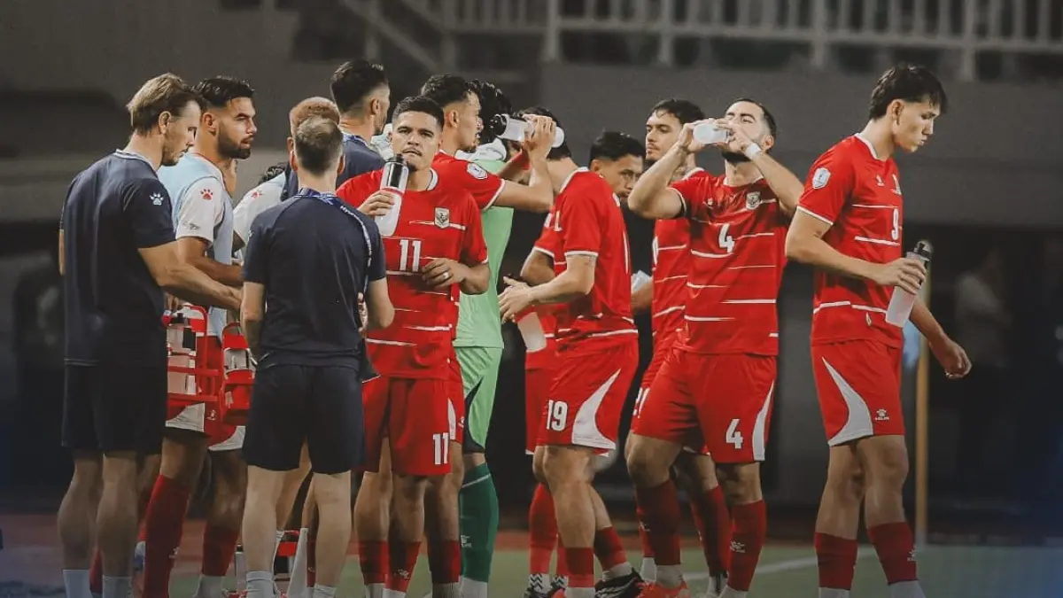 Timnas Indonesia kalah 0-3 dari Vietnam pada laga Grup A ASEAN Hyundai Cup 2026 di Stadion Pakansari, Bogor.(Foto: Instagram @timnasindonesia)