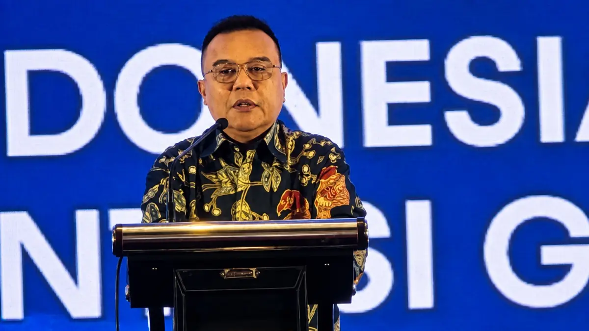 Wakil Ketua DPR RI, Sufmi Dasco Ahmad, pada Rakerkonas XXXV APINDO 2026 di Makassar, Selasa (4/8/2026).