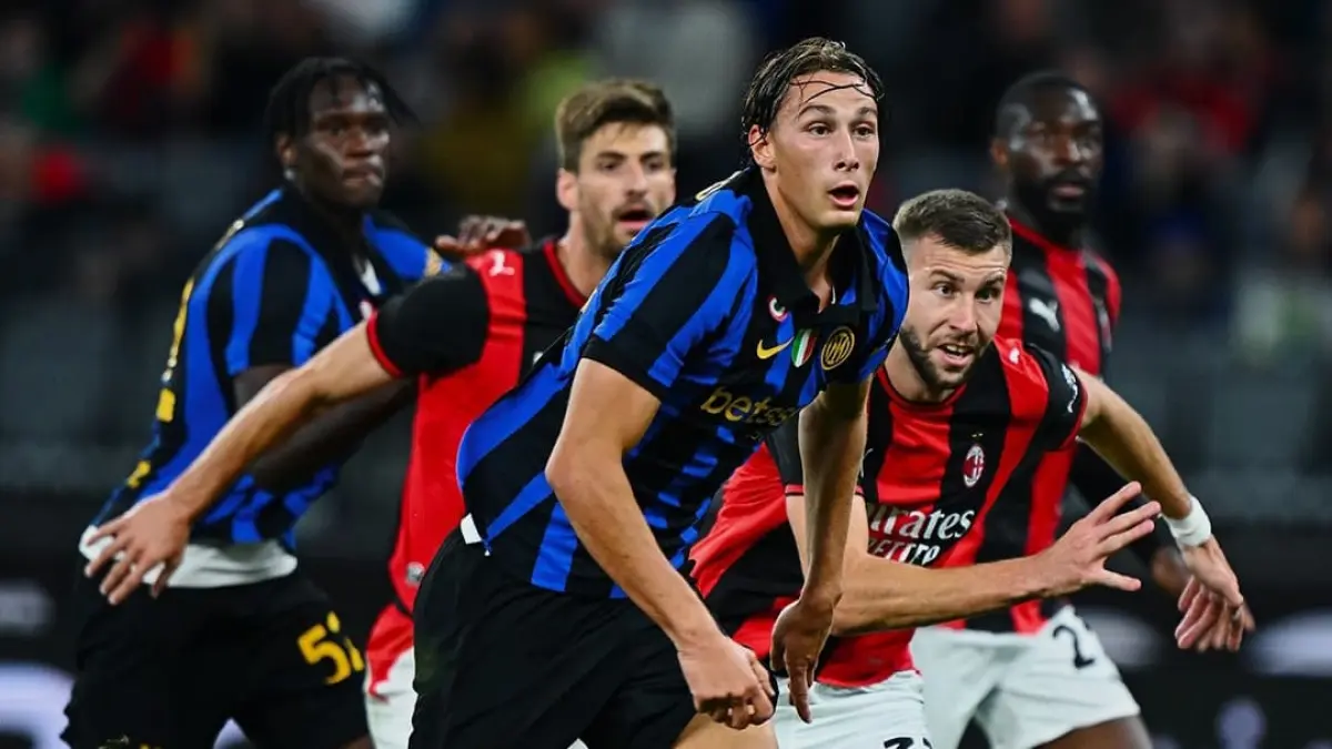 Inter Milan dan AC Milan bermain imbang 1-1 pada laga pramusim bertajuk Derby della Madonnina di Optus Stadium, Perth, Australia, Rabu (5/8/2026). (Foto: Instagram @inter)