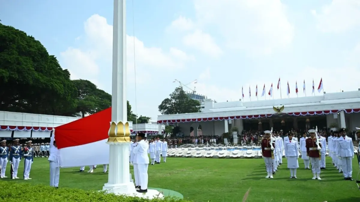 Istana Merdeka membuka pendaftaran masyarakat untuk mengikuti Upacara HUT Ke-81 Kemerdekaan RI. (Foto: Setneg)