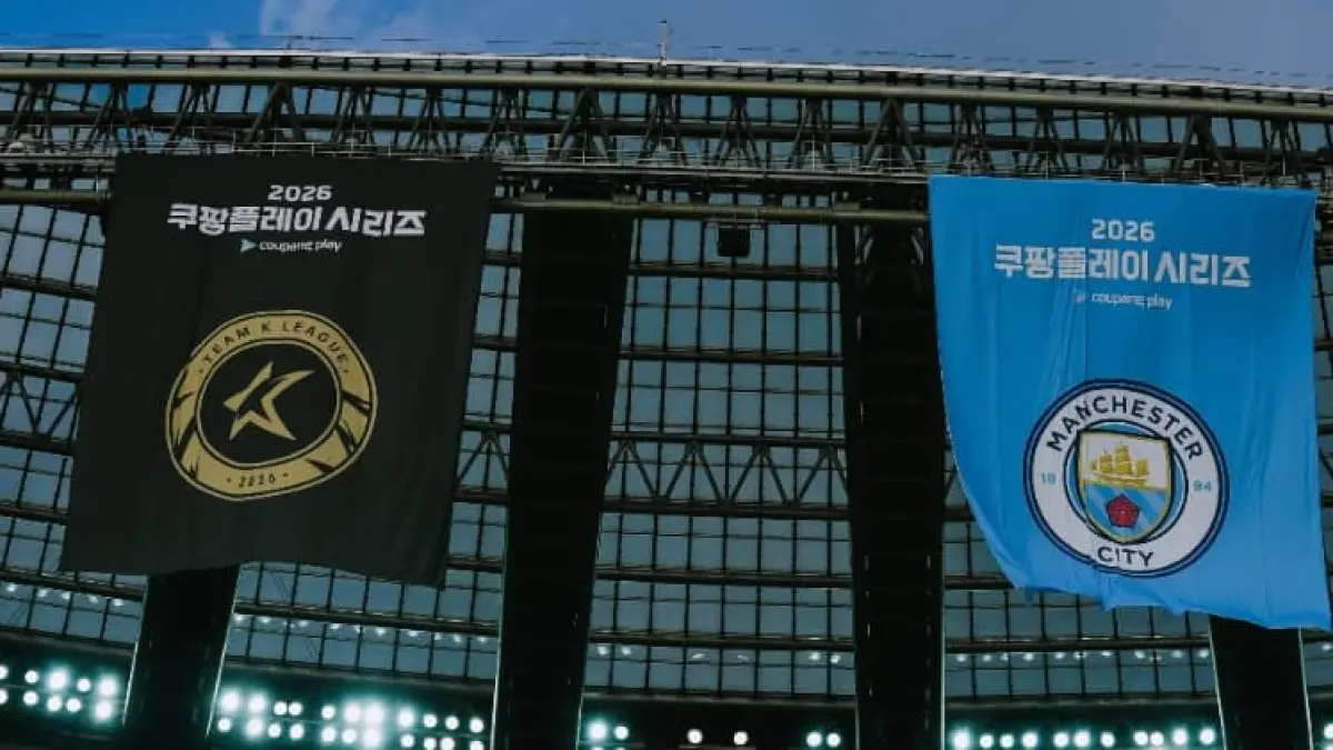 Manchester City menghadapi K-League All Stars pada laga kedua tur pramusim Asia 2026 di Seoul World Cup Stadium, Korea Selatan, Rabu, 5 Agustus 2026 pukul 18.00 WIB. (foto: mancity.com)