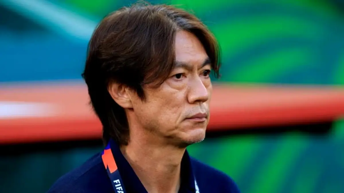 Hong Myungbo menyatakan dirinya akan mengundurkan diri dari jabatan sebagai pelatih Korea Selatan, sehari setelah dipastikan bahwa timnya gagal melaju dari fase grup Piala Dunia FIFA 2026. (Foto: Dok. fifa.com) 