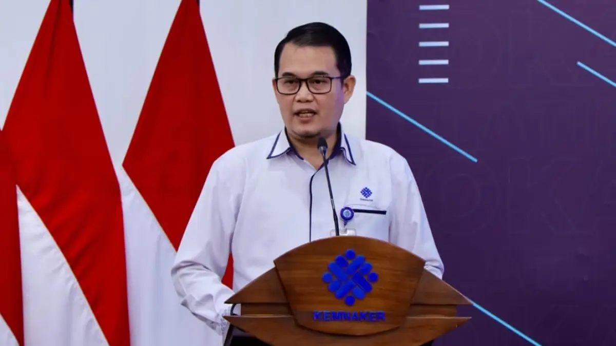 Direktur Jenderal Pembinaan Pelatihan Vokasi dan Produktivitas (Binalavotas) Kemnaker, Darmawansyah. (Foto: Humas)