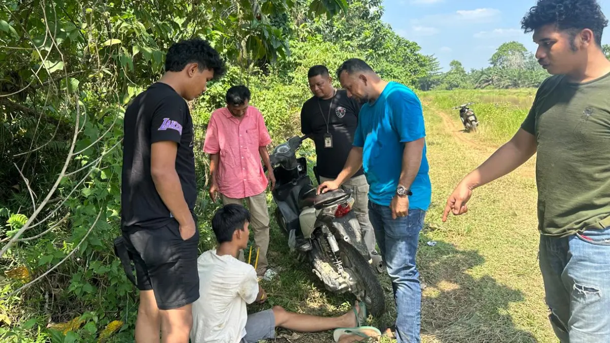 Tim Satuan Reserse Narkoba Polres Dharmasraya mengungkap dugaan penyalahgunaan dan peredaran narkotika jenis sabu di Jorong Lawai, Kenagarian Sitiung, Kecamatan Sitiung, Kabupaten Dharmasraya, Jumat (7/8/2026).