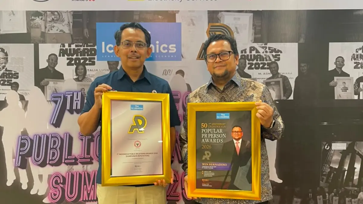 PT Semen Padang menyoroti pentingnya reputasi sebagai aset strategis setelah meraih dua penghargaan Public Relations nasional 2026.