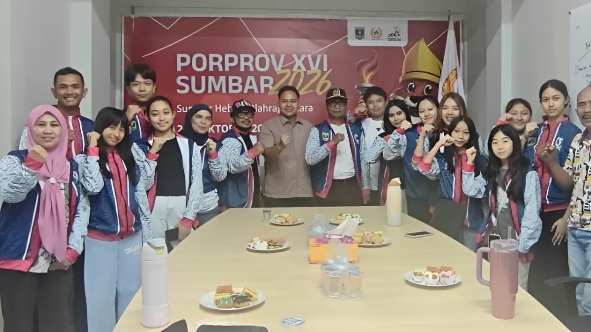 Sebanyak 19 atlet IODI Sumbar dilepas mengikuti Kejurnas IODI di Jakarta, Jumat (7/8/2026), sebagai bagian dari persiapan menuju PON.