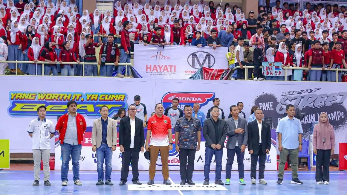 Ceremony Opening Party Honda DBL with Kopi Good Day 2026 West Sumatera. (Foto: DBL for Padek)