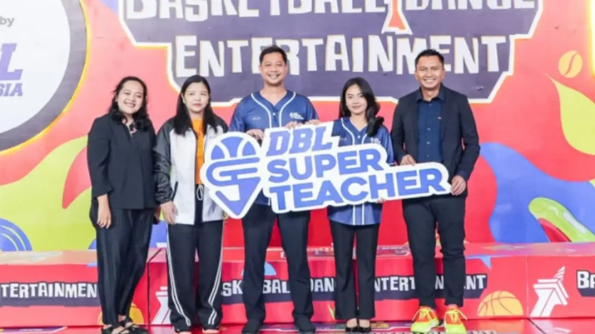 Momen perilisan program DBL Super Teacher bersamaan dengan penutupan DBL Festival 2026 di Grand Atrium Kota Kasablanka, Jakarta, beberapa waktu lalu.(Foto: DBL Indonesia)