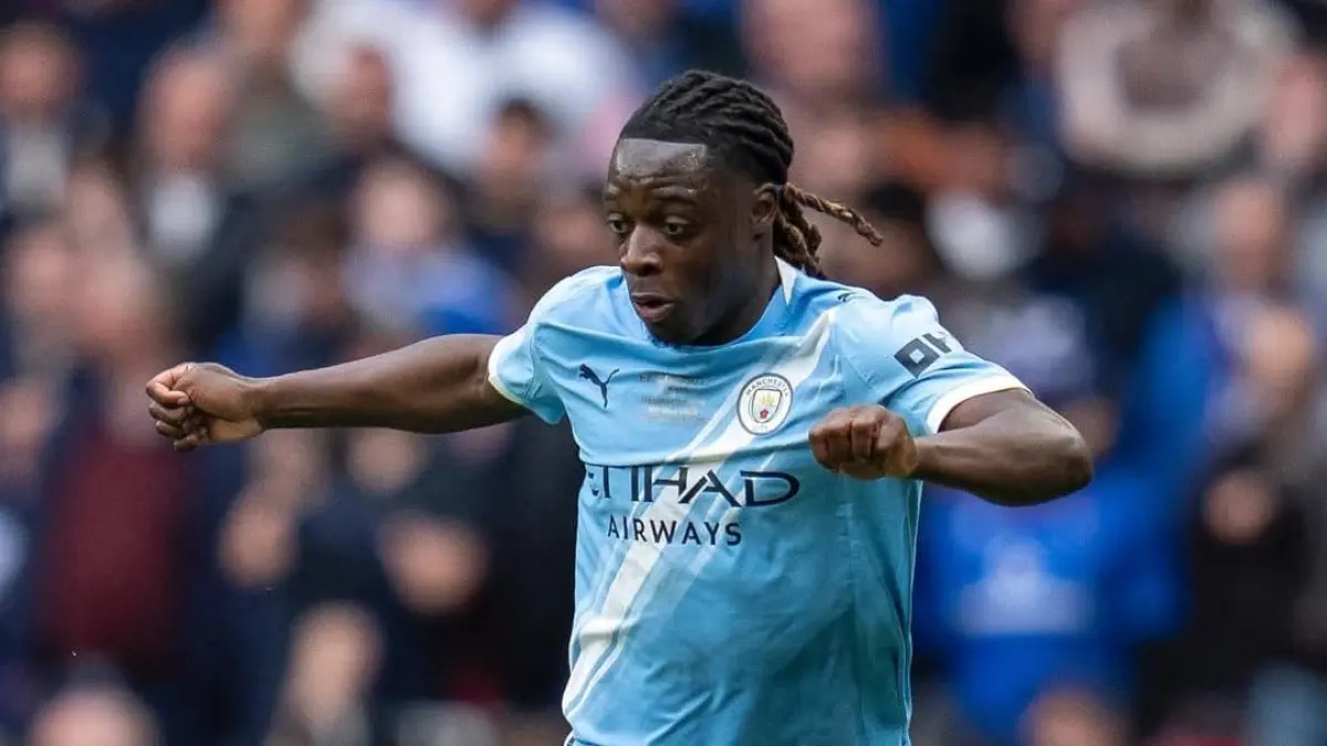 Jeremy Doku resmi memperpanjang kontrak bersama Manchester City hingga musim panas 2031.(Foto: Instagram @jeremydoku)
