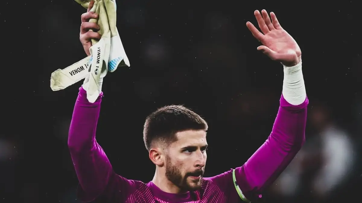 Guglielmo Vicario segera bergabung dengan Juventus dari Tottenham melalui pinjaman semusim dengan opsi pembelian permanen hingga 10 juta euro.(Foto: Instagram @guglielmovicario)