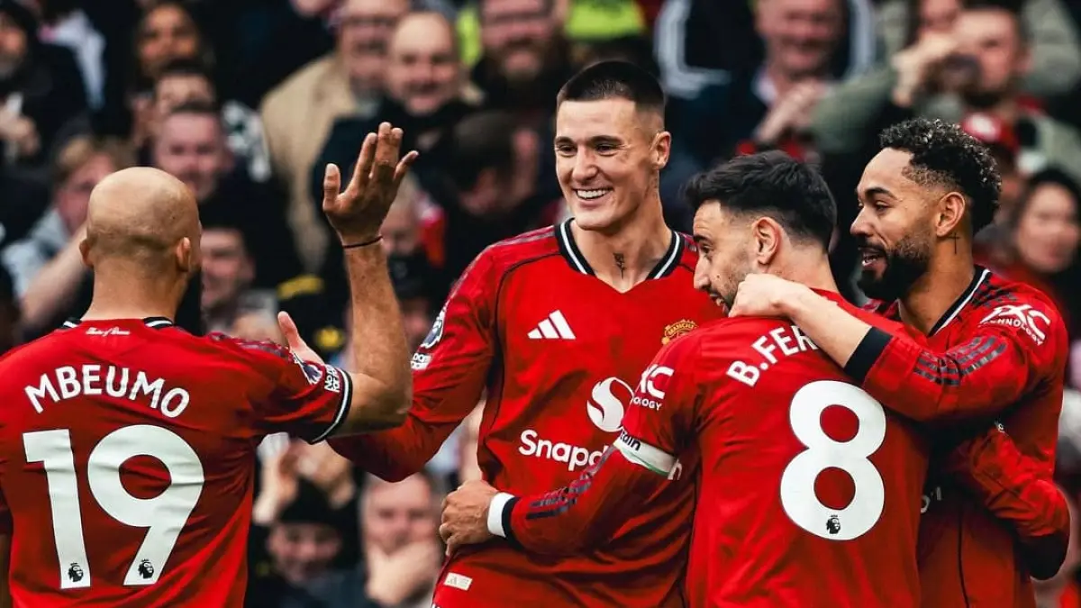 Benjamin Sesko saat memperkuat Manchester United.(Foto: Dok. Instagram @benjaminsesko)