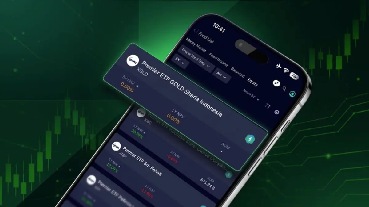 Indo Premier menghadirkan XGLD, ETF emas syariah yang memungkinkan investasi mulai 0,1 miligram melalui IPOT.