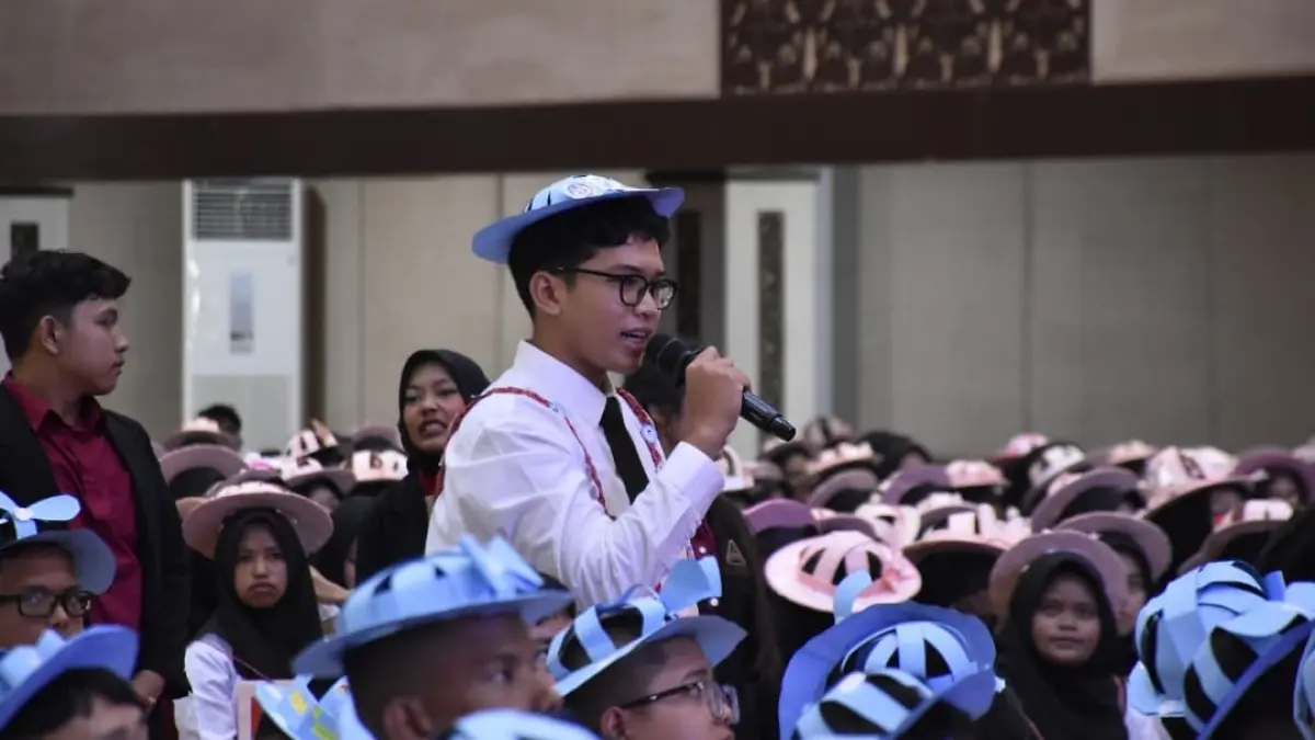 Mahasiswa baru FPP UNP mengikuti kegiatan PKKMB 2026. (Foto: KKPS UNP)